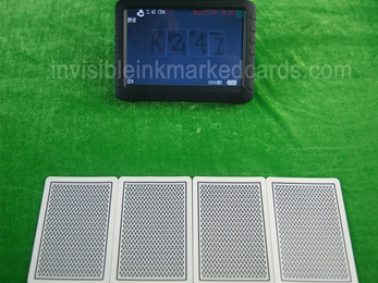 fluorescente carte segnate, Scanning Camera, Marked Cards