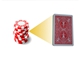 Poker chips ripresa a scansione, Scansione fotocamera, carte segnate